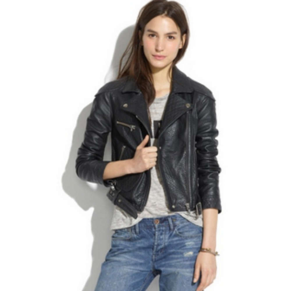 Madewell Quilted Leather Jacket
